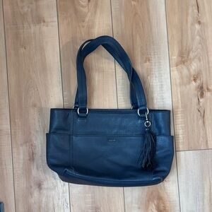 The Sak Navy Blue Shoulder Bag